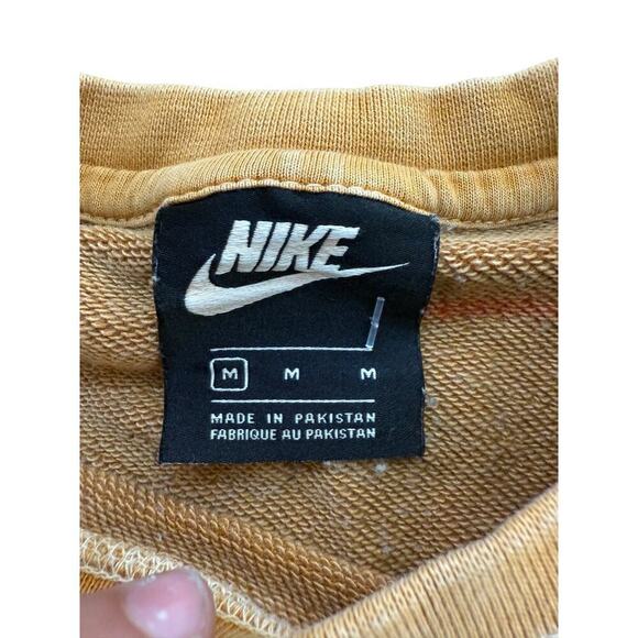 Nike Women's Orange Sportswear Crew Neck Rebel Sweatshirt Size Medium - Picture 5 of 7